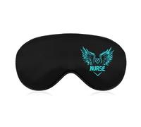 Angels Nurse Comfortable Sleep Eye Mask Soft Covers for Sleeping with Adjustable Strap