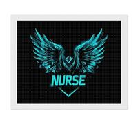 Angels Nurse Full Round Drill Diamond Art Kits Accessories Craft Home Wall Decor 16"x20"