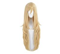 Angels of Death Rachel Gardner Ray Cosplay Wigs For Women 100cm Long Straight Layered Blonde Cosplay Wig Anime Synthetic Hair
