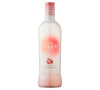Angels Peach Schnapps Liqueur 70cl 15 ABV - Peach Flavoured Schnapps Vegan