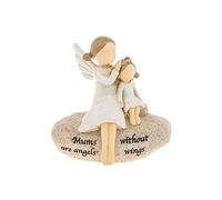 Angels Pebble Gift with Sentimental Message Mums are