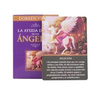 Angels Prophet Divination Card - Oracle Deck | Daily Guidance Cards with 44 Pieces, Spiritual Board Game Style, Angel Message Cards for Meditation, Healing, and Intuitive Reading