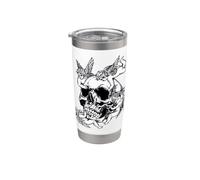 Angels Skull Cherubs Stainless Steel Insulated Tumbler