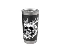 Angels Skull Cherubs Stainless Steel Insulated Tumbler