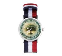 Angels Spiritual Tree and Life Custom Quartz Watches Arabic Numerals Wrist Watch with Adjustable Strap for Men Women