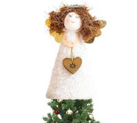 Angels Topper Christma Tree Decorations, Christmas Angels Tree Topper for Holiday Decor, Festive Tree Topper Angels for Christmas Tree Decorations for Celebrating Joyful Moments