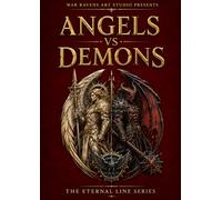 Angels vs Demons: An Epic Dark Fantasy Adult Colouring Book of Celestial Warriors, Fallen Angels and Demonic Forces.
