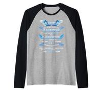 Angels Watch Over My Daughter in Heaven Memorial Shirt Raglan Baseball Tee