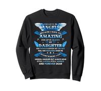 Angels Watch Over My Daughter In Heaven Memorial Shirt Sweatshirt