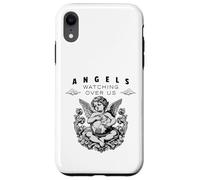 Angels Watching Over Us Protective Quote Case for iPhone XR