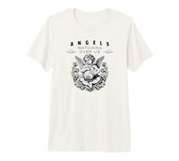 Angels Watching Over Us Protective Quote Premium T-Shirt