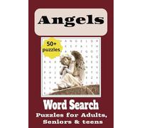 Angels Word Search Puzzle Book: 6x9 inches, 110 pages| 50+ Puzzles ... Gift for Vacations and Holidays