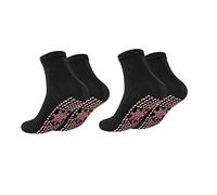 Angelslim Ionic Ionized Low-Frequency Pulse Self-Heating Socks, Heated Socks for Men, Fat Burning Socks, Self-Heating Comfortable Elastic and Durable Sock, Foot Massage Socks for Unisex (2Pair)