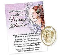 Angelstar Worry Stones Angelight, Metal, Multi-Colour, 13 x 13 x 3 cm