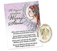 Angelstar Worry Stones Grace, Metal, Multi-Colour, 13 x 13 x 3 cm