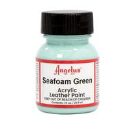 Angelus Acrylic Leather Paint for Purse Leather Vinyl 1 Oz Seafoam Green