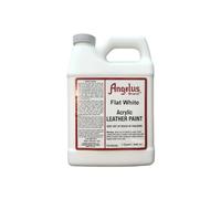 Angelus - ANGELUS LEATHER AND LEATHER PAINT 946.35 ML - Matte White/Flat White 105