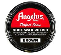 Angelus Brand Perfect Stain Shoe Wax Polish, 3 fl.oz, Brown