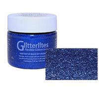 Angelus Glitterlites Flexible Glittercoat 29.6ml Bottle - Starlite Blue