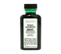 Angelus Leather Dye - Flexible Leather Dye for Shoes, Boots, Bags, Crafts, Furniture, & More 3oz (Green)