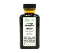 Angelus Leather Dye - Flexible Leather Dye for Shoes, Boots, Bags, Crafts, Furniture, & More 3oz (Orange)