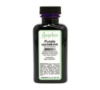 Angelus Leather Dye - Flexible Leather Dye for Shoes, Boots, Bags, Crafts, Furniture, & More 3oz (Purple)