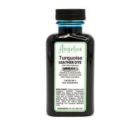 Angelus Leather Dye - Flexible Leather Dye for Shoes, Boots, Bags, Crafts, Furniture, & More 3oz (Turquoise)