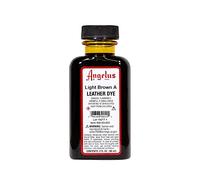 Angelus Leather Dye, Light Brown A, 3 Ounce Bottle (500-03-022)