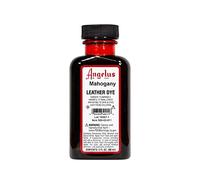 Angelus Leather Dye, Mahogany, 3 Ounce Bottle (500-03-011)