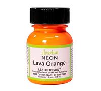 Angelus Leather Paint 1 Oz Neon Lava Orange