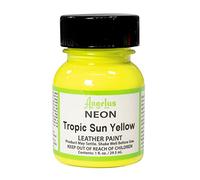 Angelus Leather Paint 1 Oz Neon Tropic Sun Yl