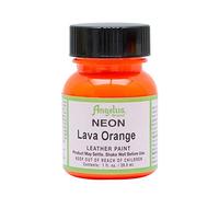 Angelus Neon Acrylic Leather Color Orange Size: 118ml