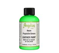 Angelus Popsicle Green Leather Neon Paint