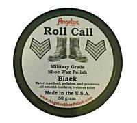 Angelus Roll Call Military Grade Shoe Wax Polish Black - 60ML