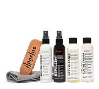 Angelus Sneaker Cleaning Kit | Shoe Cleaner Set for Sneakers, Boots, Leather, Suede | Complete Shoe Care Kit, Clear, 6 Piece Set