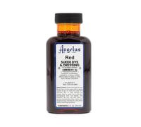 Angelus Suede Dye and Dressing - 3 Ounces - Red, 3 Ounces