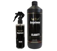 Angelwax H2GO + CLARITY Kit - Enhance your H2GO With Clarity Hydrophobic Screenwash! (H2GO (100ml) + Clarity 1L)