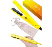 ANGENIL Pro Ultra Mini Straightener Short Hair, Dual Voltage 1.8cm, 20sHeat | Travel Ready, Ceramic Plates Smooth Style, Anti Scald, Heat Resistant, Edges, Mini Fit Palm, Compact On Go, Gentle Short Hair