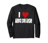 Angentinian Food Lovers Argentina I Love Arroz con Leche Long Sleeve T-Shirt