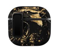 Anger Honey-Badger Roaring Earphone Case Cover Compatible with AirPods 4 Buckle Black Edge