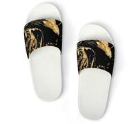 Anger Honey-Badger Roaring Home Slippers Lightweight Shower Shoes for Women And Men