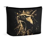 Anger Honey-Badger Roaring Travel Makeup Bag for Women Cosmetic Organizer Toiletry Storage Case