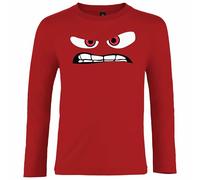 Anger Inside Our Feeling 2 Characters Out Costumes Emotional Long Sleeve T Shirt Design Custom Tees - Kids, Funny Characters Angry - Anxiety - Joy - Embarrassment - Fear Halloween Tshirt