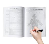 Anger Management Book - Guide to Understanding Emotions, Comprehensive Workbook Analysis of Feelings and Emotions, Practical Strategies Anger Management, Self-Help Guide Em