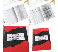 Anger Management Diary Notebook for Students and Professional Emotional Control Mood Tracking Mental Wellness Guide