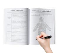 Anger Management for Men, Anger Management Book,Sense Analysis Guide | Indicates Management Workbook for Adult Women and Men to Relieve Emotions