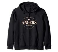 Angers Pays de la Loire France | Angers France Modern Zip Hoodie