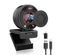 Angetube 4K Webcam for PC,1080P@60FPS Streaming Web Cam with PDAF Autofocus