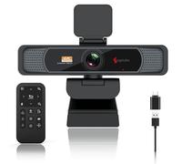 Angetube 914PRO 4K Webcam with Remote Control, 8MP Streaming Camera for PC