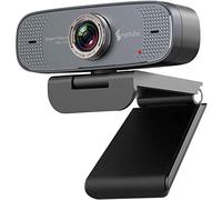 Angetube Webcam with Microphone, 1080P HD Streaming Web camera, 90°View Computer PC Camera, Plug & Play Compatible with Zoom/Skype/Teams/Webex/Laptop/Desktop